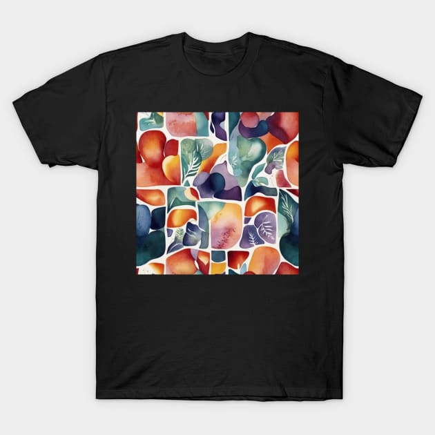 Nature's Abstract Symphony T-Shirt by GracePaigePlaza